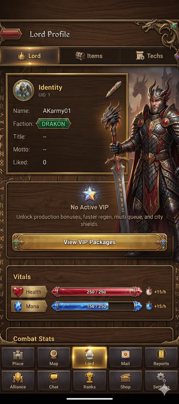 Live event screen